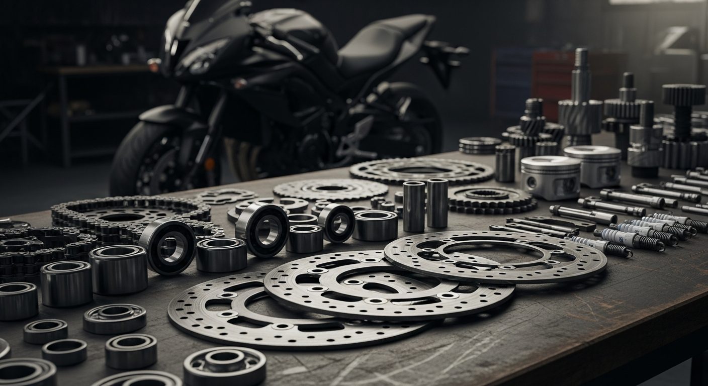 Refacciones para motocicleta de calidad